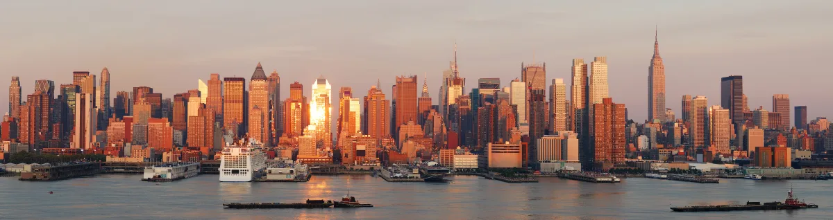 O que fazer em Nova York: skyline de Manhattan ao entardecer